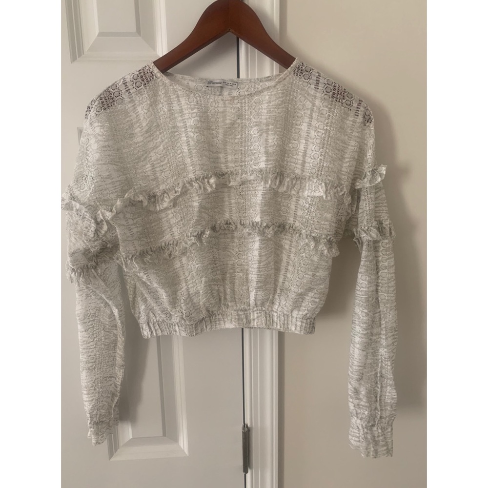 Zara Lace Crop Top